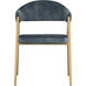 Burgos Nono Petrol Dining Armchair